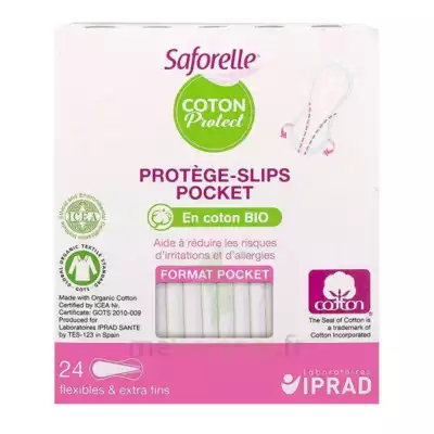 Saforelle Coton Protect Protège-slip Pocket B/24 à Voiron